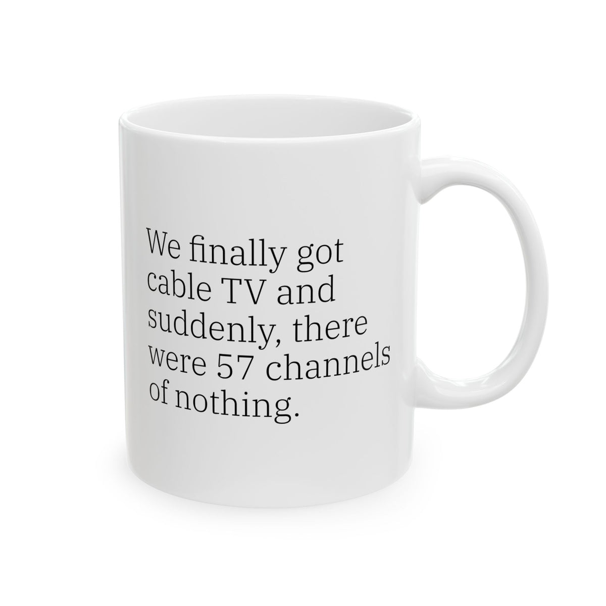 “Cable TV" Mug