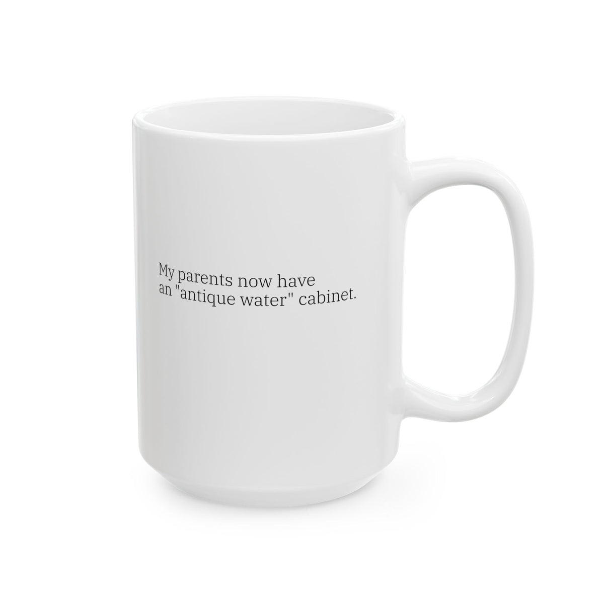 "Antique Water” Mug
