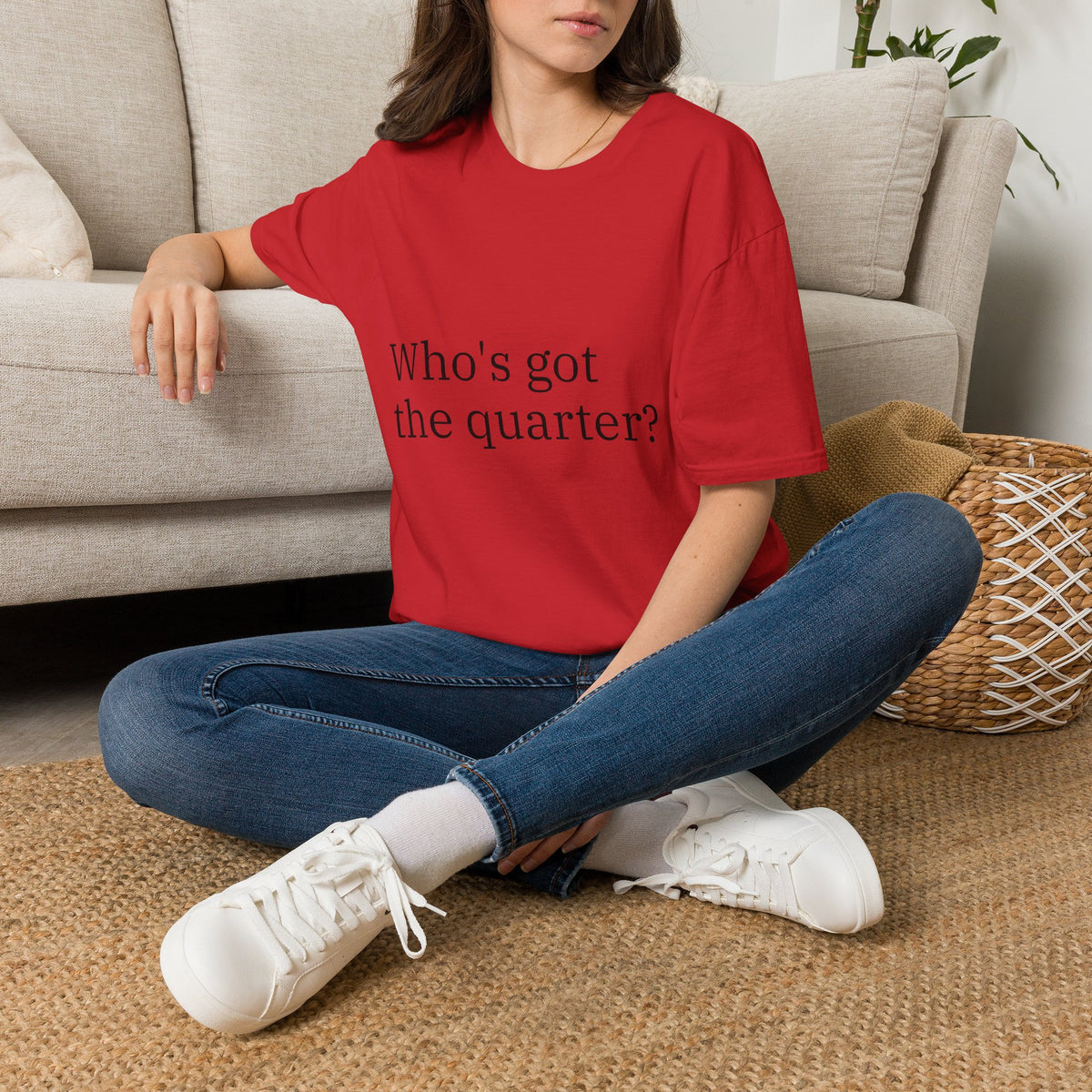 'Who's Got the Quarter?" Unisex Softstyle T-Shirt