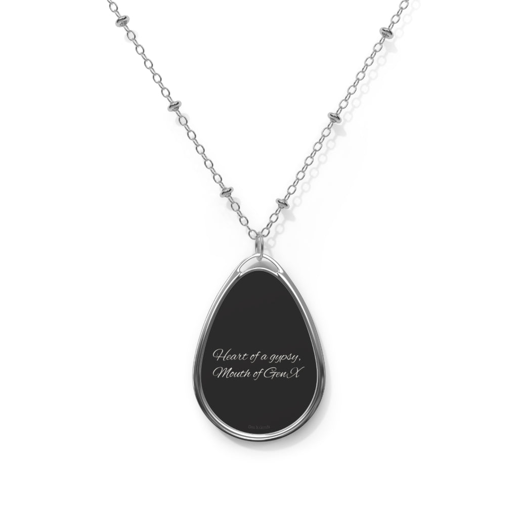 "Mouth of Gen X" Pendant - Black