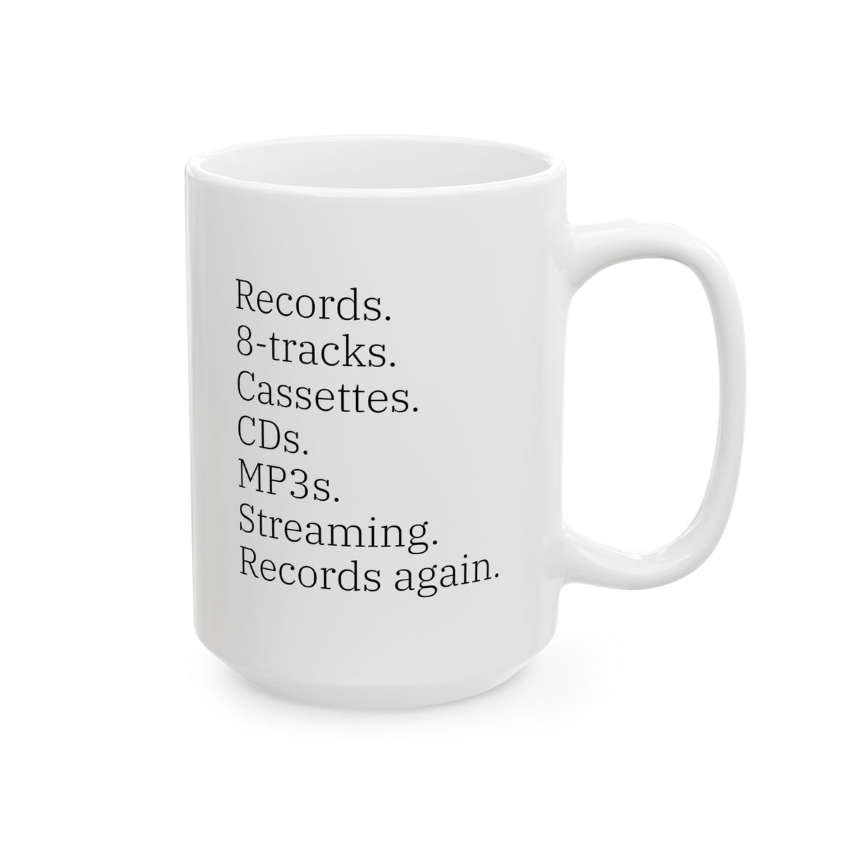Gen X Goods – “Records-Again” Mug