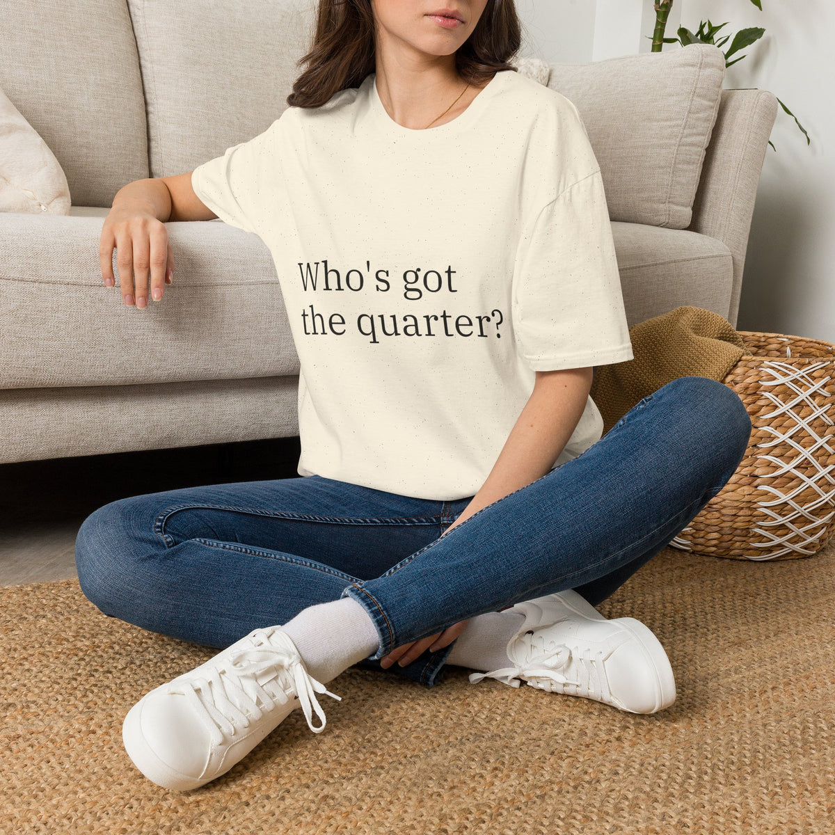 'Who's Got the Quarter?" Unisex Softstyle T-Shirt
