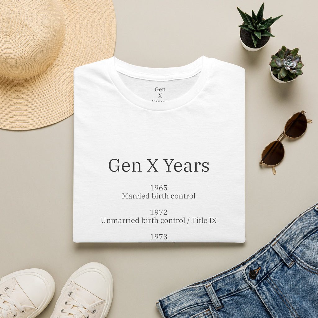 Gen X Years - Women's Rights Unisex Softstyle T-Shirt