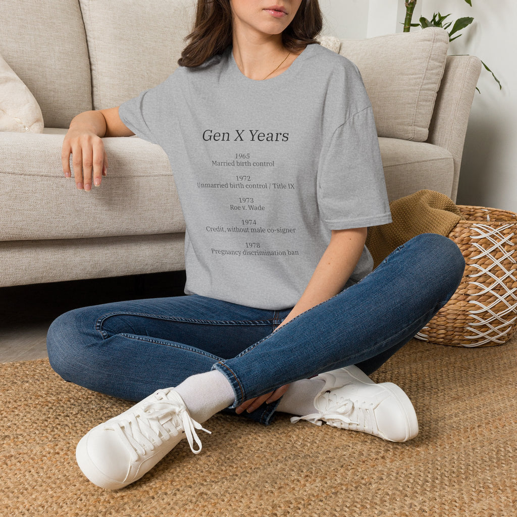 Gen X Years - Women's Rights Unisex Softstyle T-Shirt
