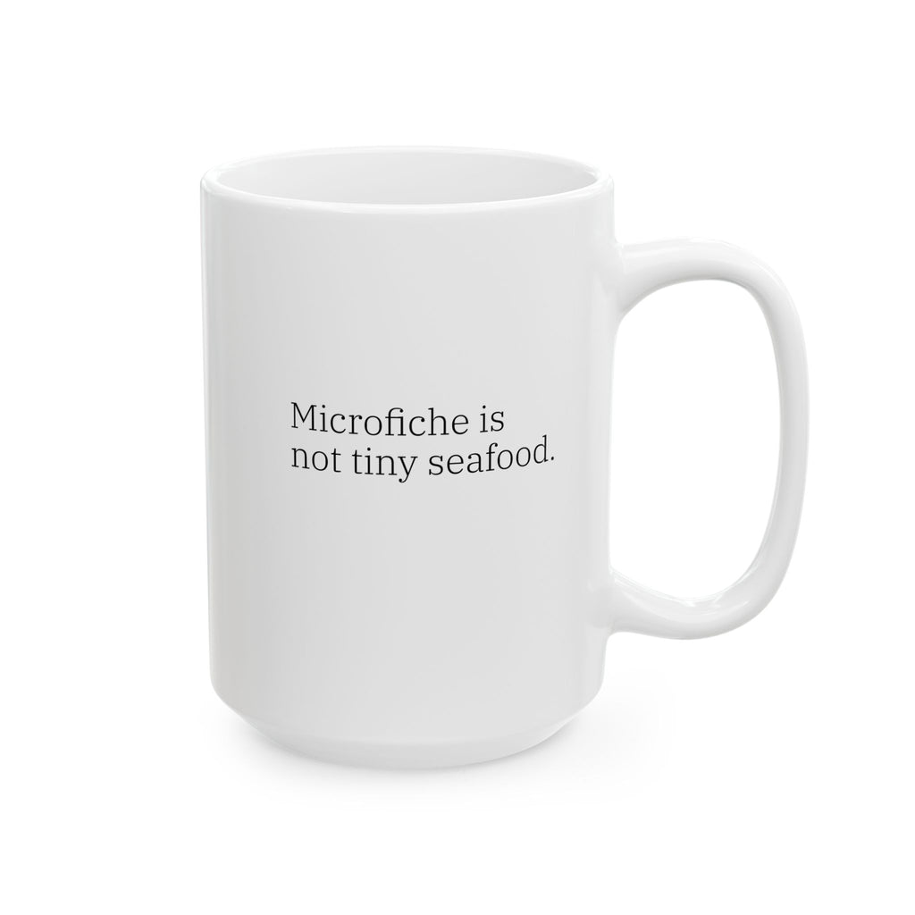 “Microfiche" Mug