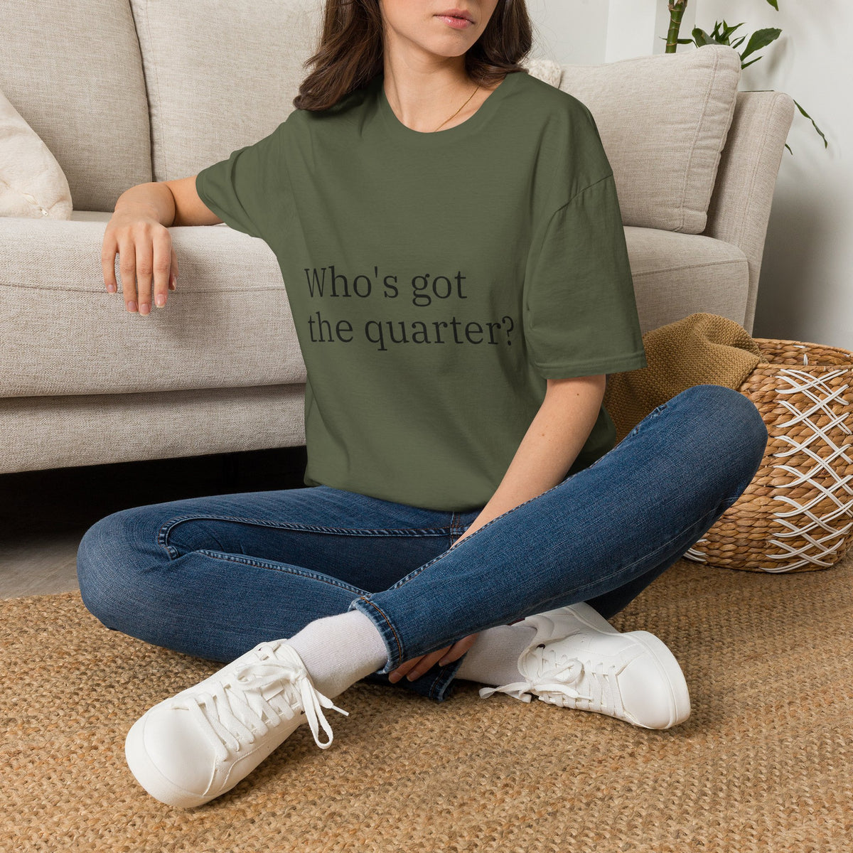 'Who's Got the Quarter?" Unisex Softstyle T-Shirt