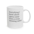 Gen X Goods – “Cross Dressing Rabbit" Mug