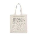Gen X Goods Natural Tote Bag — "Things Every Gen X Should Know" Printed Reusable Market Tote