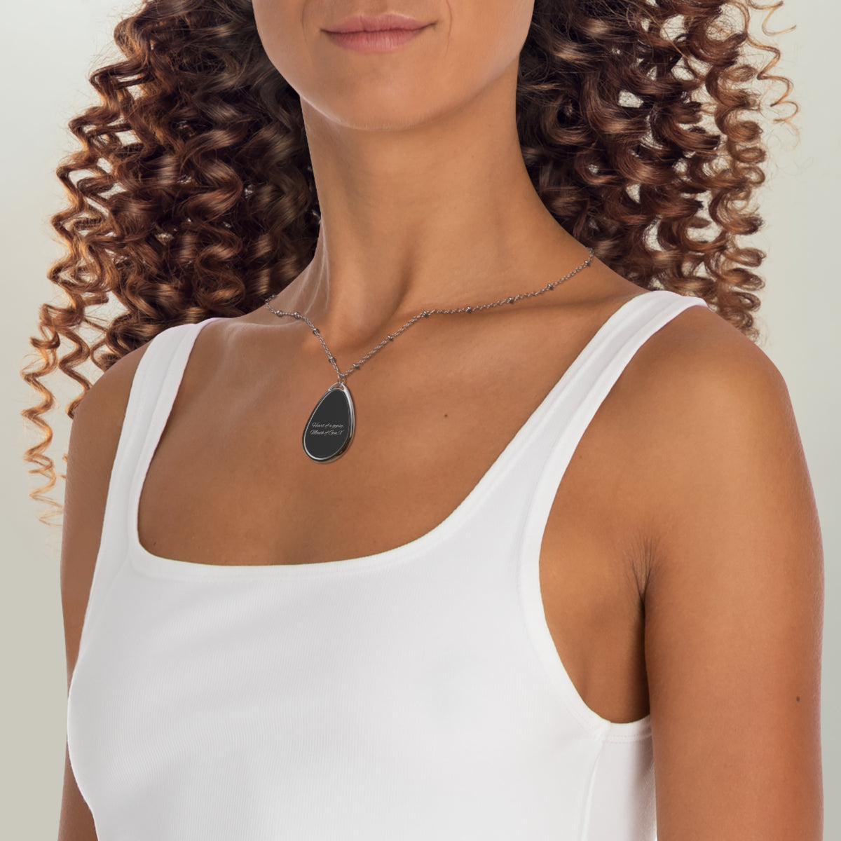 "Mouth of Gen X" Pendant - Black