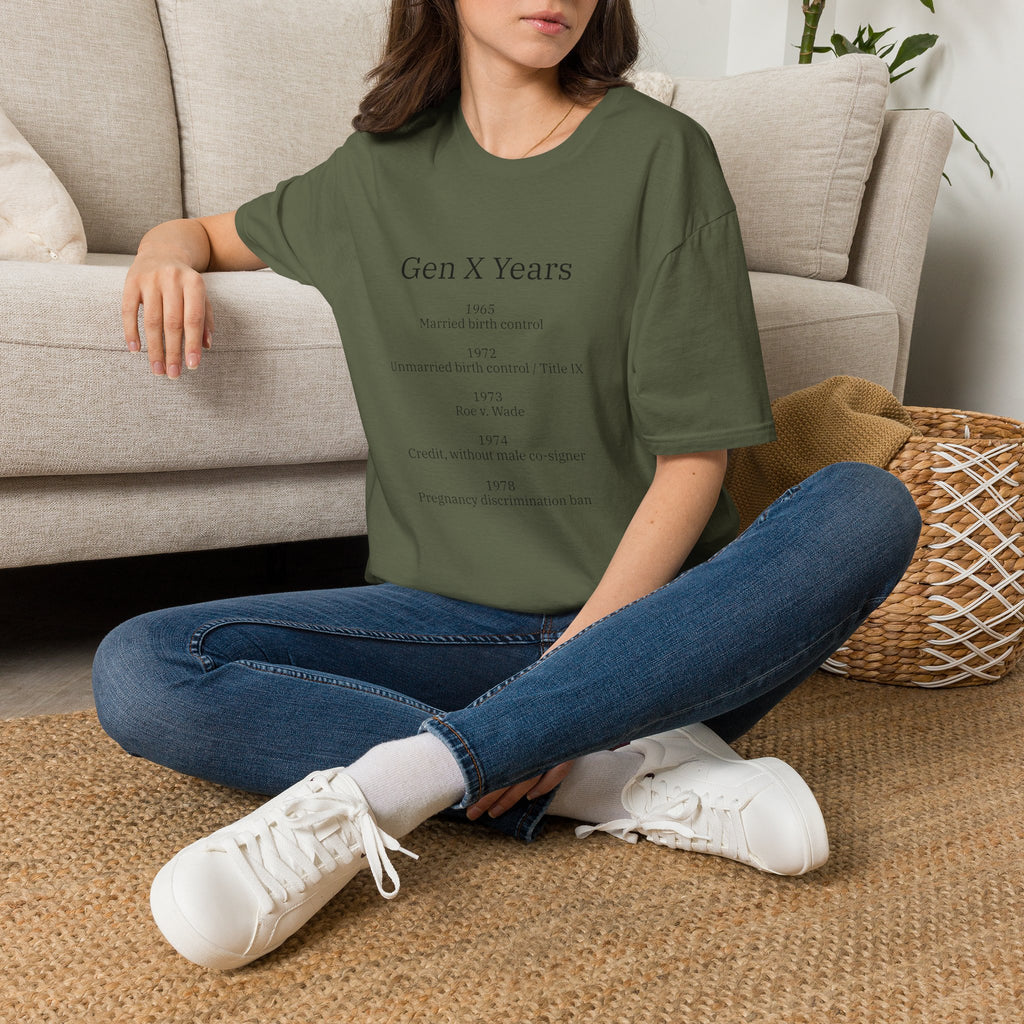 Gen X Years - Women's Rights Unisex Softstyle T-Shirt