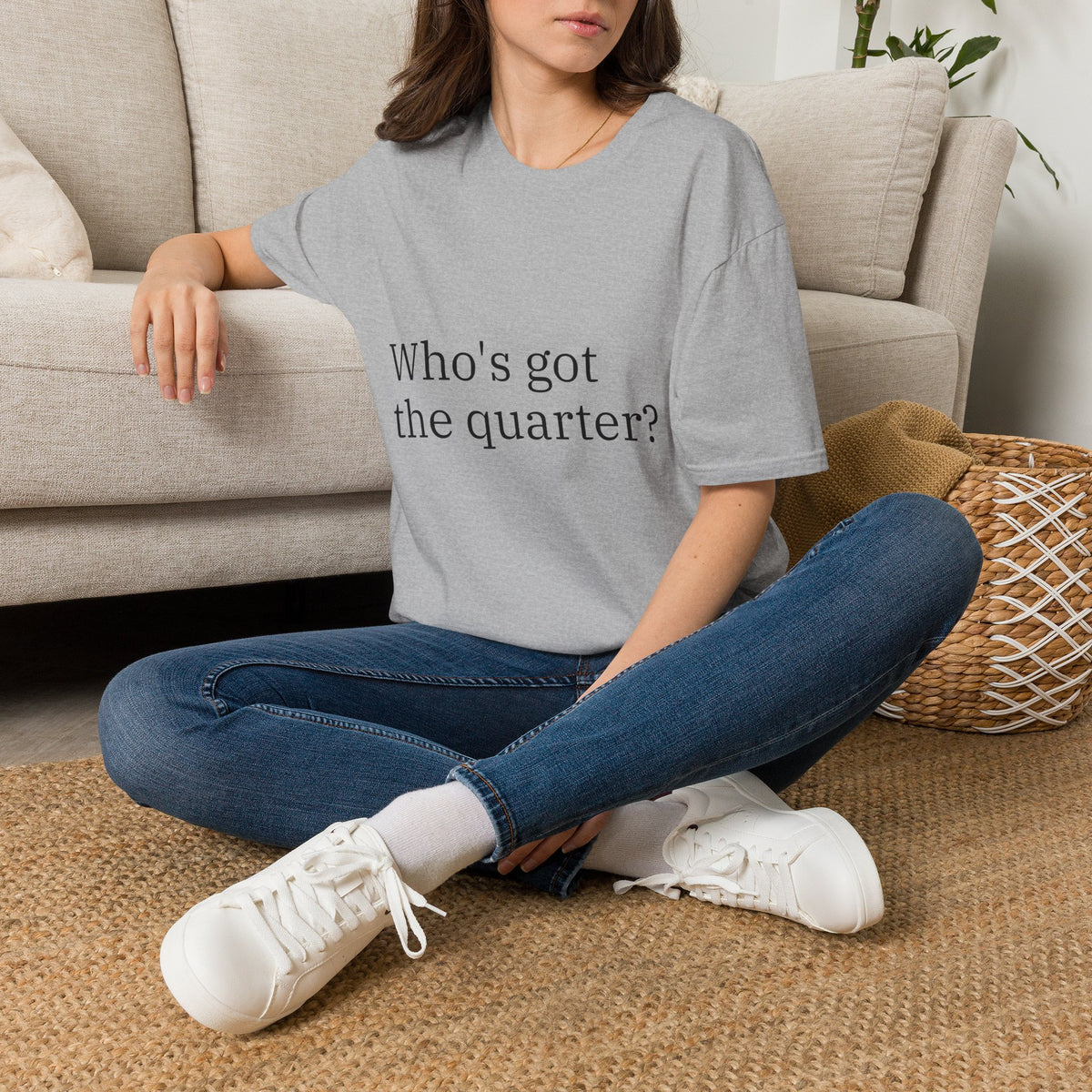 'Who's Got the Quarter?" Unisex Softstyle T-Shirt