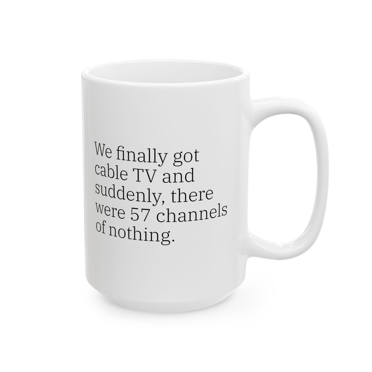 “Cable TV" Mug