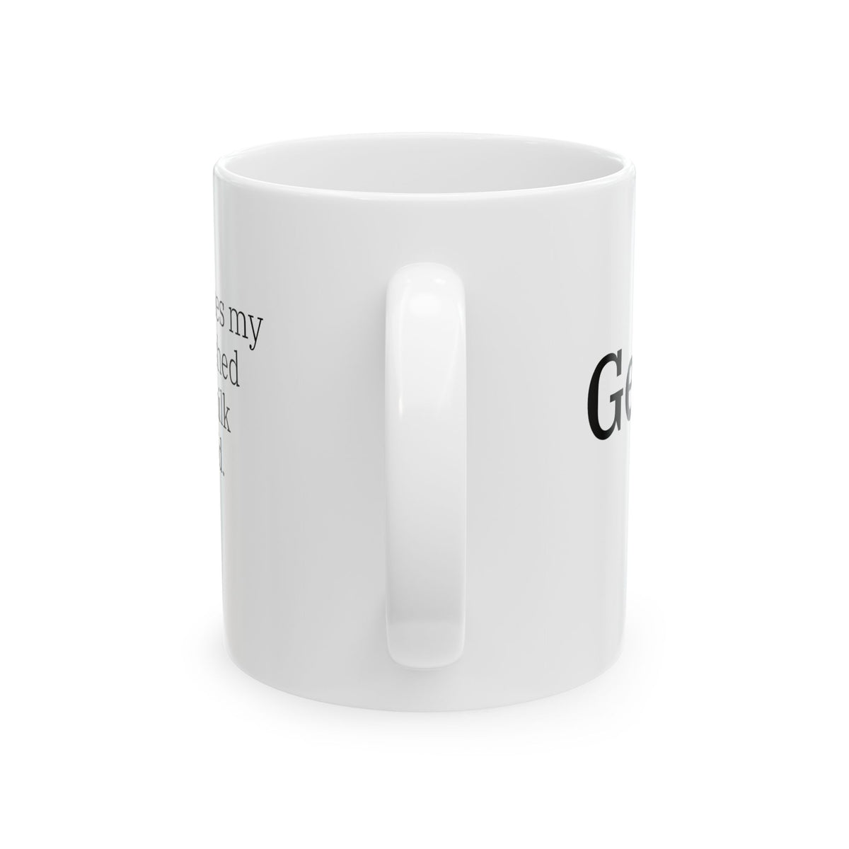 “Milk Carton" Mug