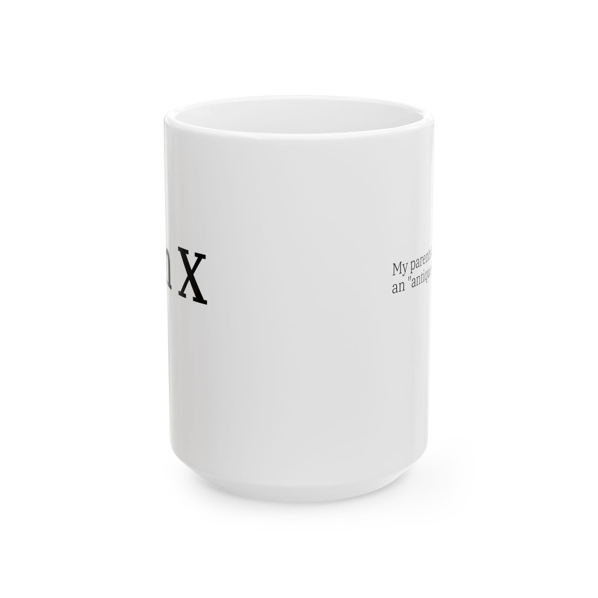 "Antique Water” Mug