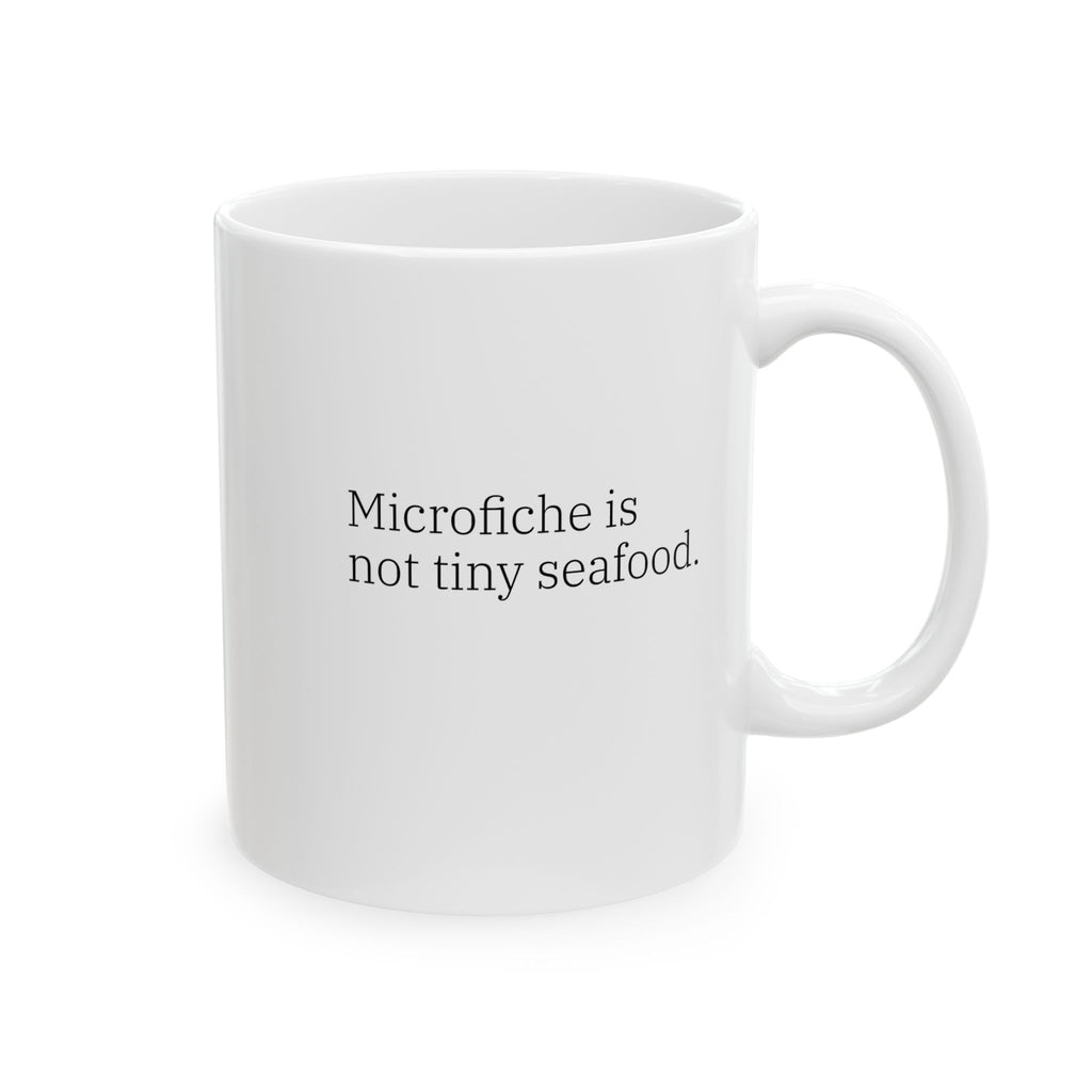 “Microfiche" Mug