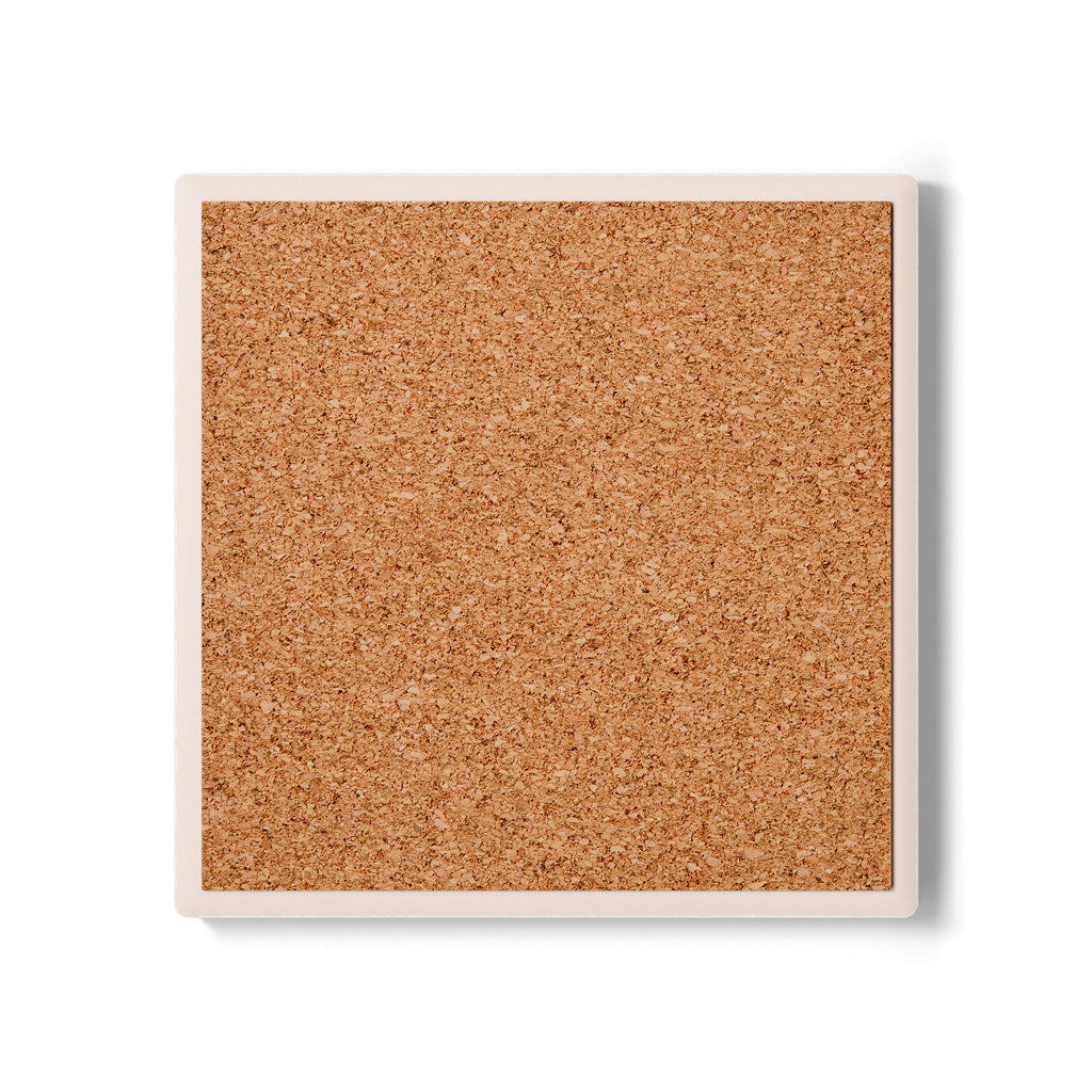 Gen X Goods Ceramic Coaster — "Cursive is our original font" Coaster